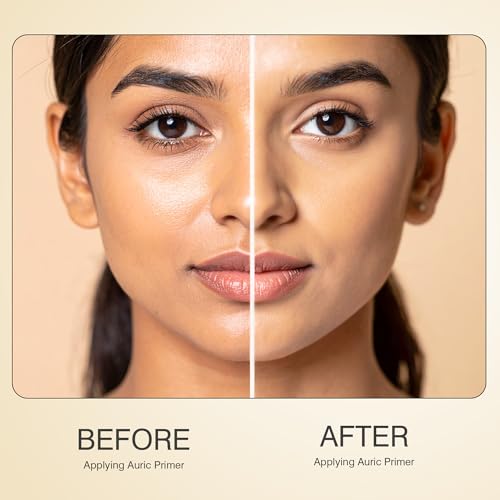 Image of Auric Healthyglow Transparent Makeup Base (28g) I Long Lasting, Flawless and Instant Glow Formula Primer for All Skin Tones I Paraben Free