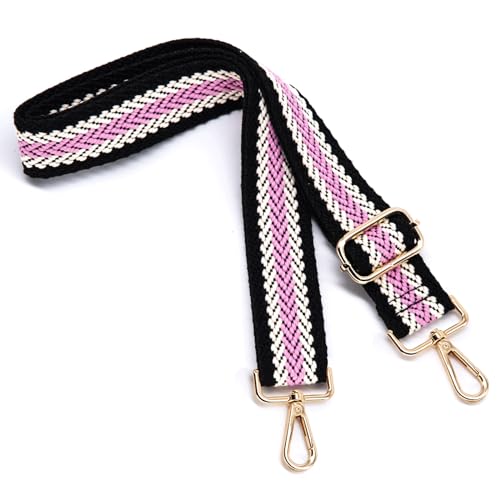 Image of S&loyoe Purse Straps Replacement Crossbody Bag Strap Adjustable Wide Guitar Straps for Handbags 1.5inch