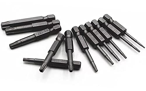 Image of aiyun 12-Piece Security Bits Screwdriver Set Star Driver Bit (50mm)