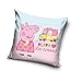 TipTrade PP203007 Peppa Pig - Cojín decorativo (40 x 40 cm), diseño de cerdos