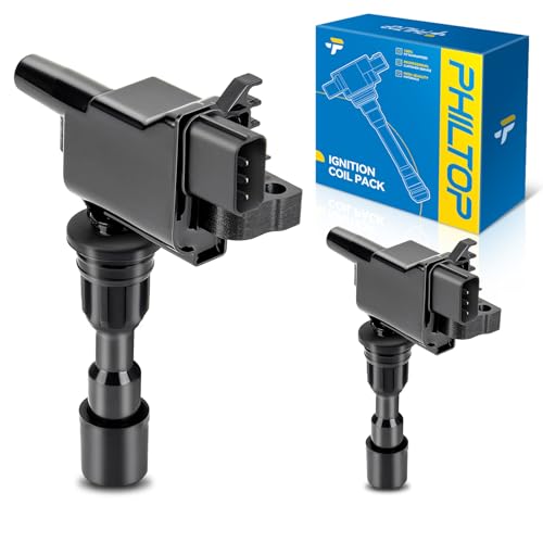 Image of PHILTOP Ignition Coil Pack, Compatible with Miata 2001 2002 2003 2004 2005, UF408 Ignition Coil