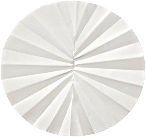 Whatman 10300145 Quantitative Folded Filter Paper, 4-12 Micron, Grade 589/2-1/2, 150mm Diameter (Pack of 100)