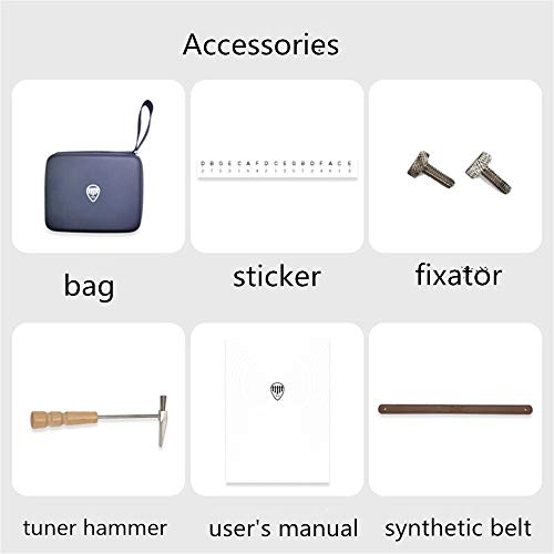 Pouce Piano EQ Kalimba Thumb Piano Avec 17 touches de mise à niveau design Walnut Finger Piano for les étudiants… - Les Beatles, Paul McCartney, John Lennon, RIngo Starr, George Harrison Pouce Piano EQ Kalimba Thumb Piano Avec 17 touches de mise à niveau design Walnut Finger Piano for les étudiants… – Image 7