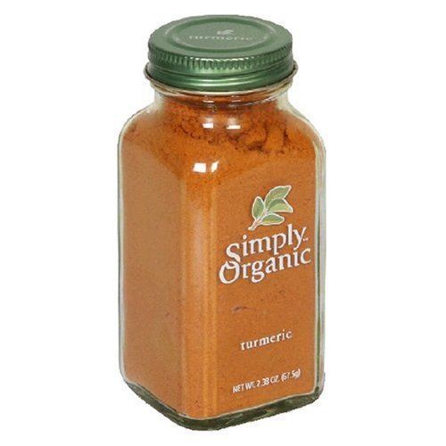 Simply Organic Turmeric Root Ground Certified Organic, 2.38 Ounce Containers