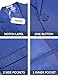 COOFANDY Men's Casual Suit Jackets Regular Fit Lightweight Blazer One Button Dinner Dress Jacket for Men, Royal Blue, X-Large