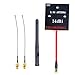 Crazepony Enhanced FPV Antenna Kit 5.8Ghz 14dBi Panel SMA Antenna 2.4GHz 3dBi SMA Antenna SMA to IPEX Cable for Hubsan H501S H107D+ H107D