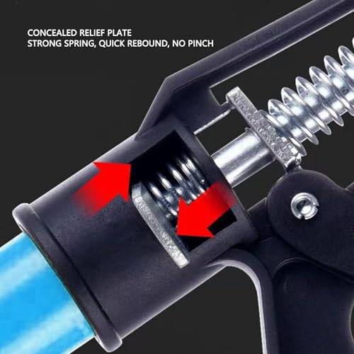 Support Pole, 2PCS Telescopic Support Rods, Steel Telescopic Quick Adjustable 3rd Hand Support System, Construction Rods for Cabinet Jacks Cargo Bars Extends from 19.7 to 45.3in - Image 9