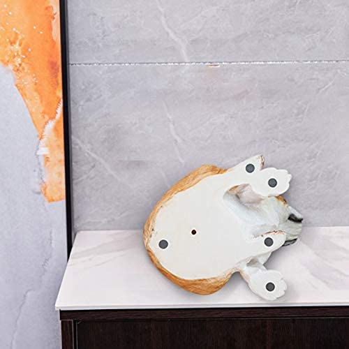 Statue de bouledogue grand chien de simulation pour decor interieur