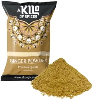 A Kilo of Spices | Ginger Powder 1 Kg, Ginger Powder obtained from Ground Ginger. Perfect Anti-inflammatory & antioxidant. Supports Healthy Digestion - Suitable for Tea and Smoothie