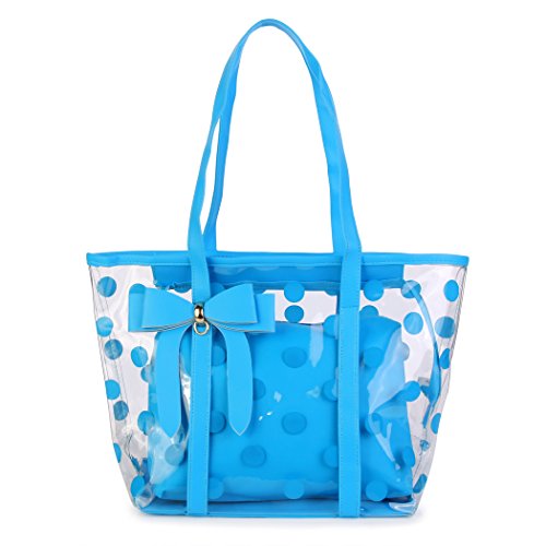 Image of Women's Clear Tote Bags Multi-Use Shoulder bag Handbag Beach bag Shopping Bag | Multi-Use