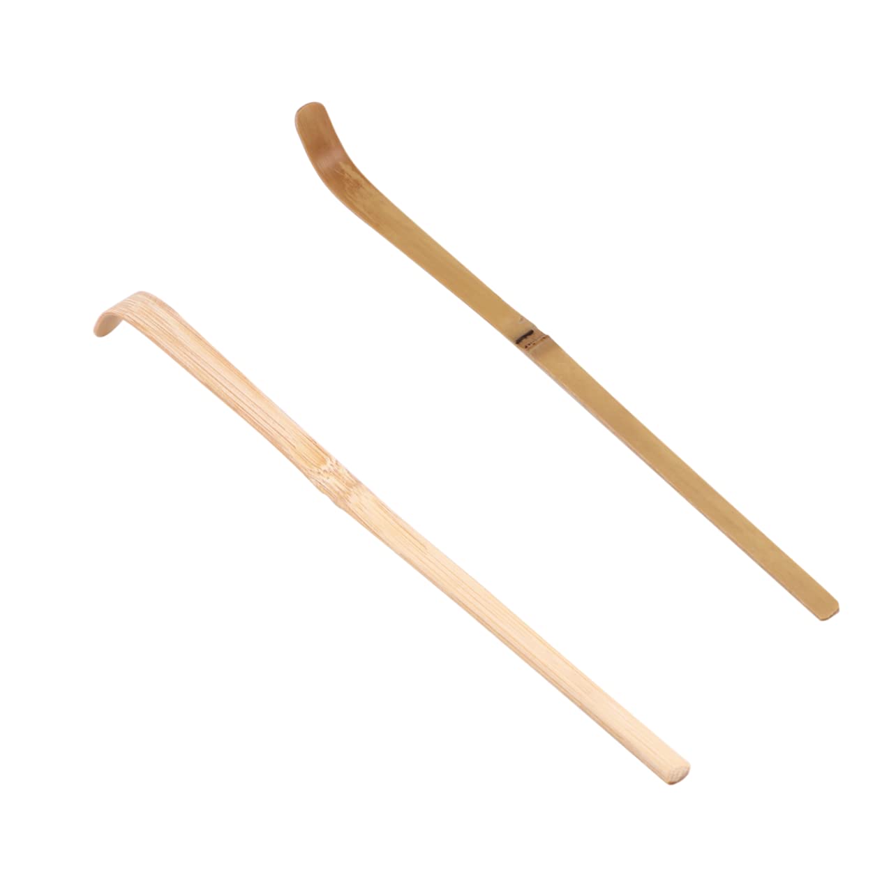 COLLBATH 2 Pcs Natural Matcha Spoon Lightweight Tea Scoop for Easy Carrying Use Tea Accessory Matcha Preparation