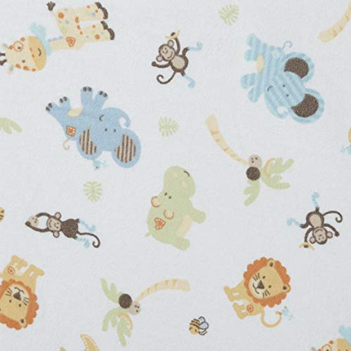 Trend Lab Jungle Friends Deluxe Flannel Changing Pad Cover, 32X16 Inch (Pack Of 1) #TOP3