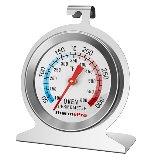 ThermoPro Stainless Dial Oven Temperature Gauge