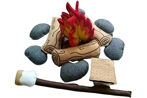 Felt Campfire Set for Kids: A Cozy Pretend Play Adventure