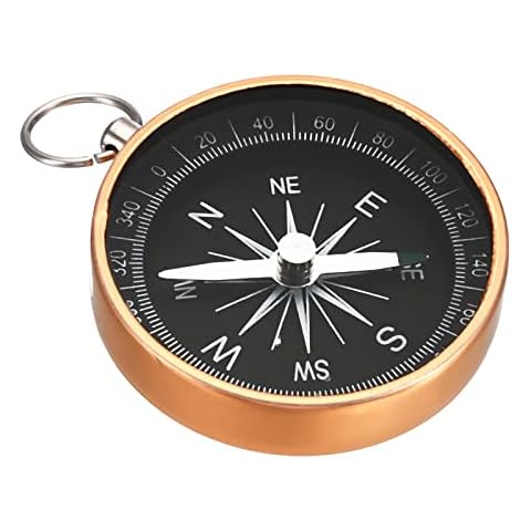 PATIKIL Mini Metal Compass Cover