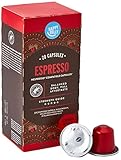 Espresso intenso con acidez equilibrada, y notas de tierra y avellana