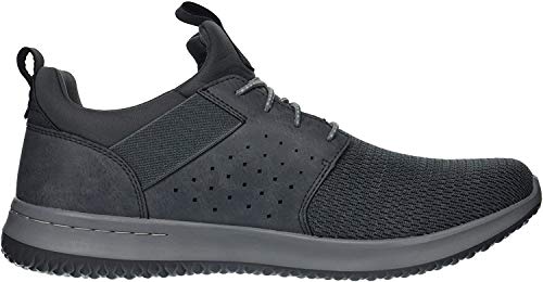 Image of Skechers Men Delson Camben Sneakers | Casual, Air-Cooled Memory Foam, Skech-Knit Mesh, Lightweight, Vegan