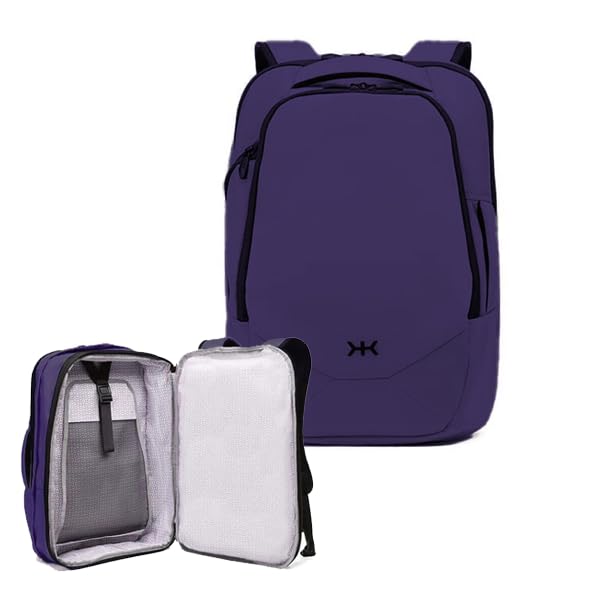 Knack Small Series 2 Laptop Backpack Fits up to 16 Inch Laptops - Knack Bags Carry-On Backpack, TSA Approved, Expandable Travel Backpacks With 2 Day