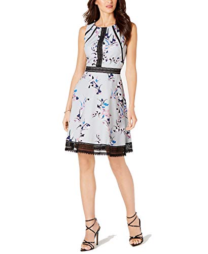 Image of GUESS Women's Floral Print Knee-Length Cocktail Dress