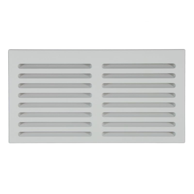 3/4” x 8.5" x 16" Overall Size (6x14 Duct Opening) Return Air Grille, Noise Free-high Airflow Vent, Wide & Angled Slots, Made from 3/4” Thick MDF (