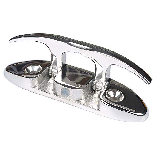Thorn Boat Folding Cleat,Flip Up 4-1/2" Dock Cleat Marine Stainless Steel - Thumbnail 4
