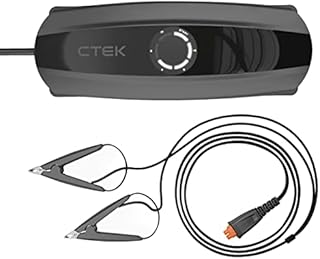 CS ONE Battery Charger and Maintenance Device with APTO Technology (Adaptive Charging), Fully Compatible with Cars, Motorcycles, Leisure Vehicles, Vans and Boats