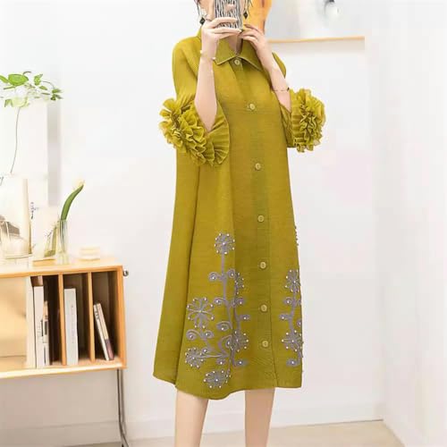Robe plissée style chinois idéale pour vos soirées d'été - 4