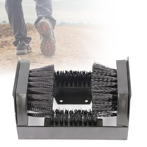 Image of Heavy Duty Boot Cleaner, Brush Scraper Outdoor, Farm Scrubber & Shoe, Floor Mountable, for Easy Dirt Removal from Shoes