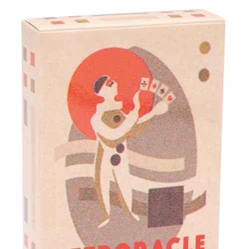 Orakelkarten Set - Künstlerisches Muster Papierspiel - 54-teilige Poker-Karten - Für Wahrsagen Lernen Frauen Männer Jugendliche Senioren Freunde Anfänger Vorhersage – Bild 8