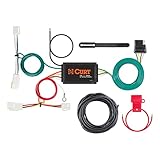 CURT 56385 Vehicle-Side Custom 4-Pin Trailer Wiring Harness, Fits Select Toyota Yaris