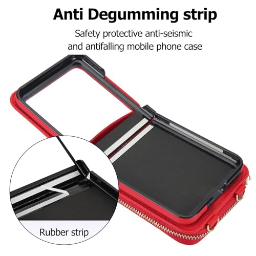 Étui Motorola Razr 2024 avec sangle pour éviter les chutes - 5