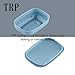 Snowkingdom Travel Soap Case Box Holder with Strong Sealing, Portable Leak Proof - Blue