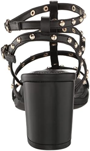 Anne Klein Women's Rayne Heeled Sandal, Black, 6.5 | Image 2