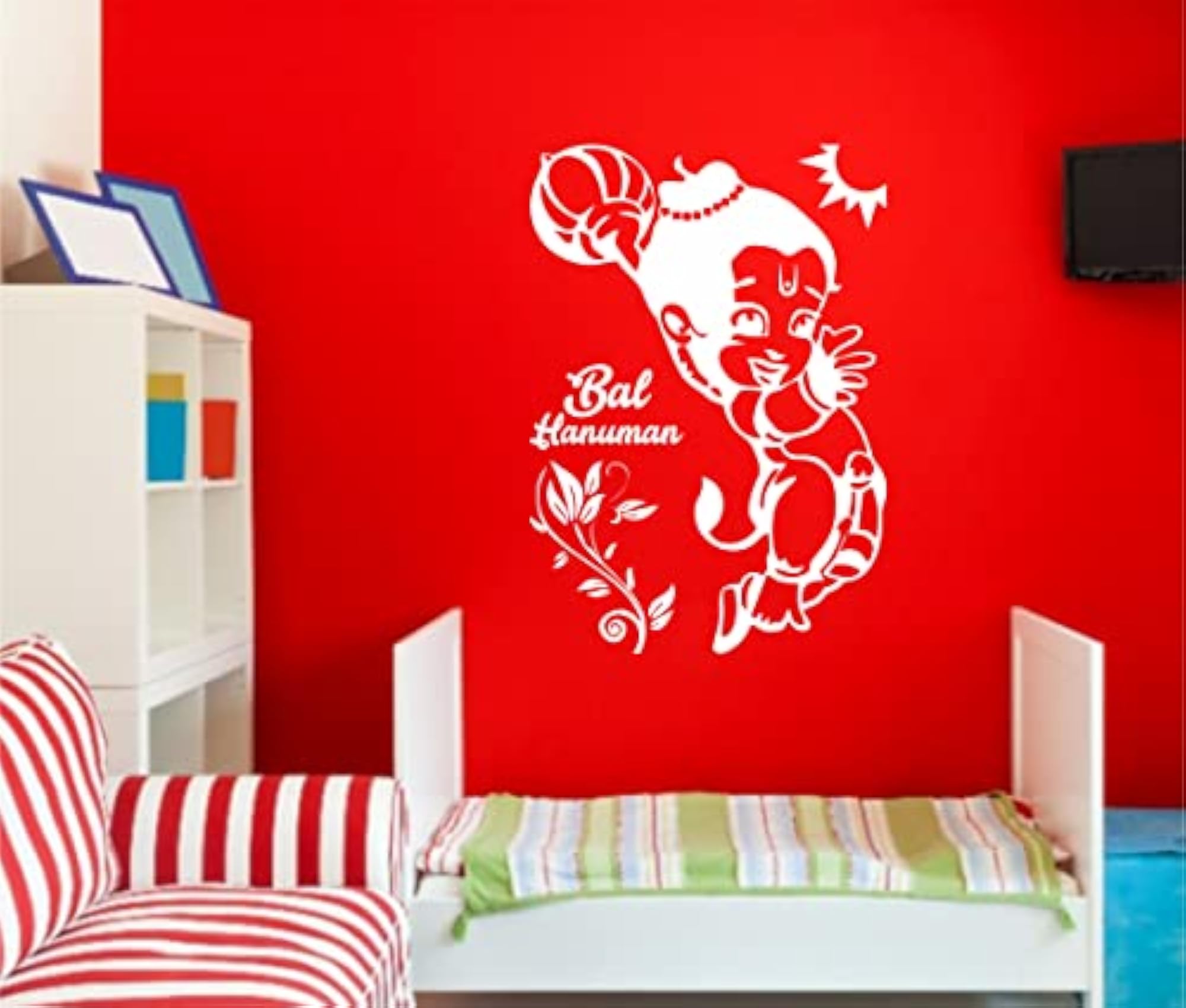Large Bal Hanuman Wall Sticker