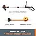 Worx String Trimmer Cordless 3.0 20V PowerShare 12