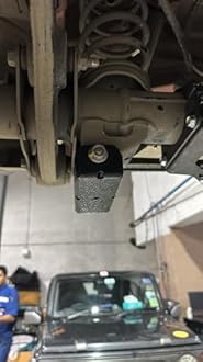 Jimny Accessories Underbody Protection Skid Plates for Jimny (Rear Shocker Skid Plates)