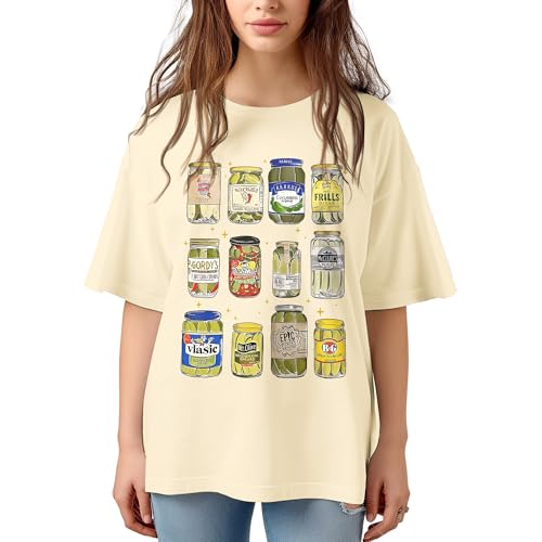 Pickle Shirt - Pickles Jar Tshirt - Canning Season Shirt - Pickle Canned T-Shirt - Gardening T-Shirts