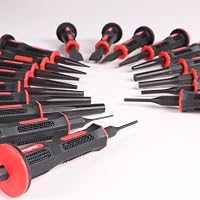 Mephisto Werkzeugeinlage Werkzeug Set Pro Line Werkstattwageneinlage mit Chrom-Vanadium Werkzeug Meisel, Hebeleisen und Durchschläge in Soft Inlay in Carbonoptik – Ansicht 3