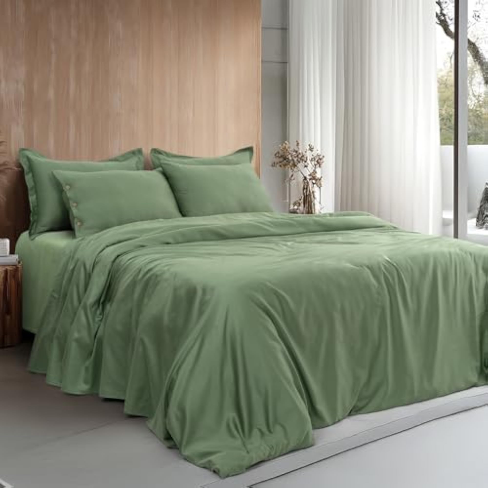 400 TC Bamboo Cotton King Size Bedsheet - Ultra Luxury