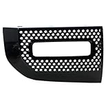 Cubierta de repuesto para rejilla de parachoques de luz antiniebla delantera para Land Rover para Defender 90 110 130 2020 2021 2022 2023 LR129432 LR129431 para coche, cubierta de rejilla de luz