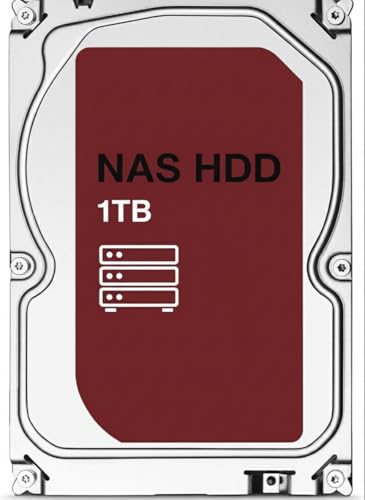 Image of 1TB Red NAS Internal Hard Drive (3.5 Inch, 5400 RPM, SATA 6Gb /s, 64MB Cache, WD10EFRX) | Reliable 24x7 Storage for NAS & Desktop | 1 Year Warranty