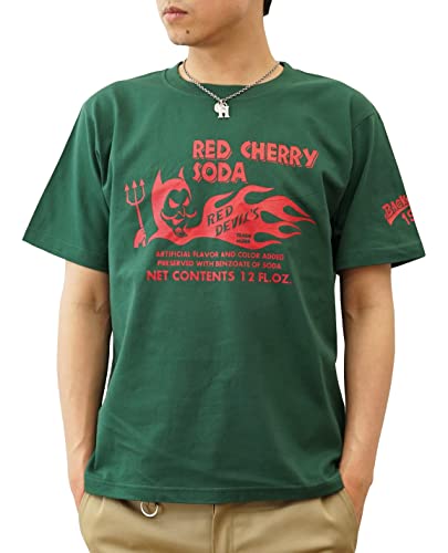 [�W�[���Y�o�O] RED CHERRY SODA �A���J�W �I���W�i�� �v�����g ���� T�V���c �����Y ���f�B�[�X �u�����h ST-RCSODA �l �A�C�r�[�O���[���i497�j