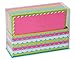 American Greetings Single Panel Blank Cards with Envelopes, Bright Colors, Patterns and Shapes (40-Count)