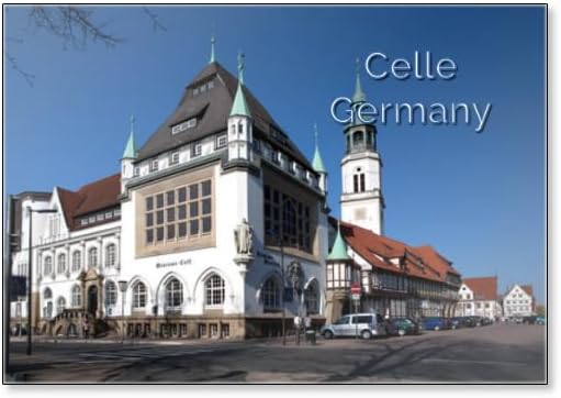 Celle, Lower Saxony, Germany., Fridge Magnet