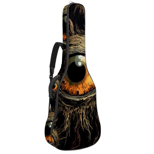 Sac pour guitare acoustique et électrique avec 2 poches et bandoulière réglable