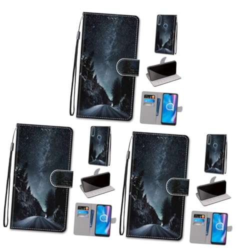 Housse de protection magnétique avec support en PU et PC BESTonZON pour téléphone