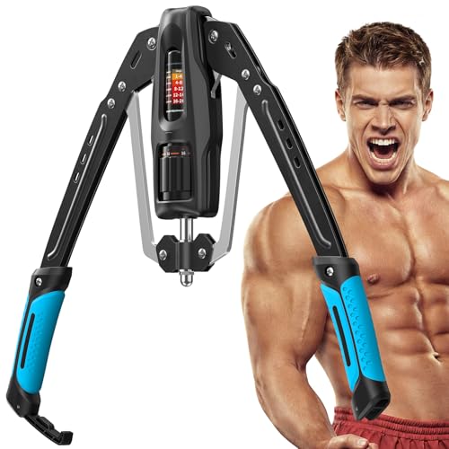 Merach Twister Arm Trainer,22-440lb Hydraulic Power Forearm Strengthener | Adjustable Home Chest Expander, Shoulder Muscle Training Fitness Equipment, Arm Enhanced Exercise Strengthener