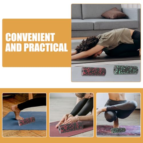 CHILDWEET 4pcs Compact Exercise Roller Muscle Relaxing Foam Rollers Made of Lightweight Epp Material, Gentle and Streamlined Design for Massage and Yoga miniatura 4