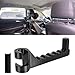 FENJANER Car Bow Rack Bow Frame for Compound Bow - Carbon Fiber Bow Hanger for Car/SUV/Truck - Holds Recurve Bow and Traditioanal Bow - Quick Installatuion Without Tools (Black-Carbon)