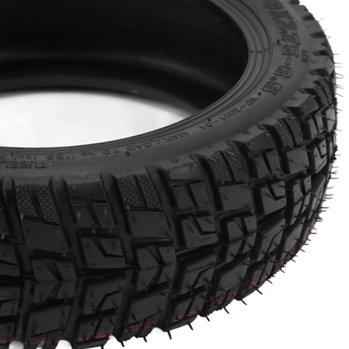 SUNGOOYUE Pneu Tubeless 10x2.75-6.5, Scooter électrique Tubeless 10 Pouces Remplacement de Pneu Hors Route pour Speedway 5 Dualtron 3 E Scooter